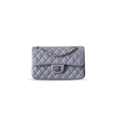 CHANEL LAMBSKIN SMALL CLASSIC FLAP BAG A01112 (23*14*6.5cm)